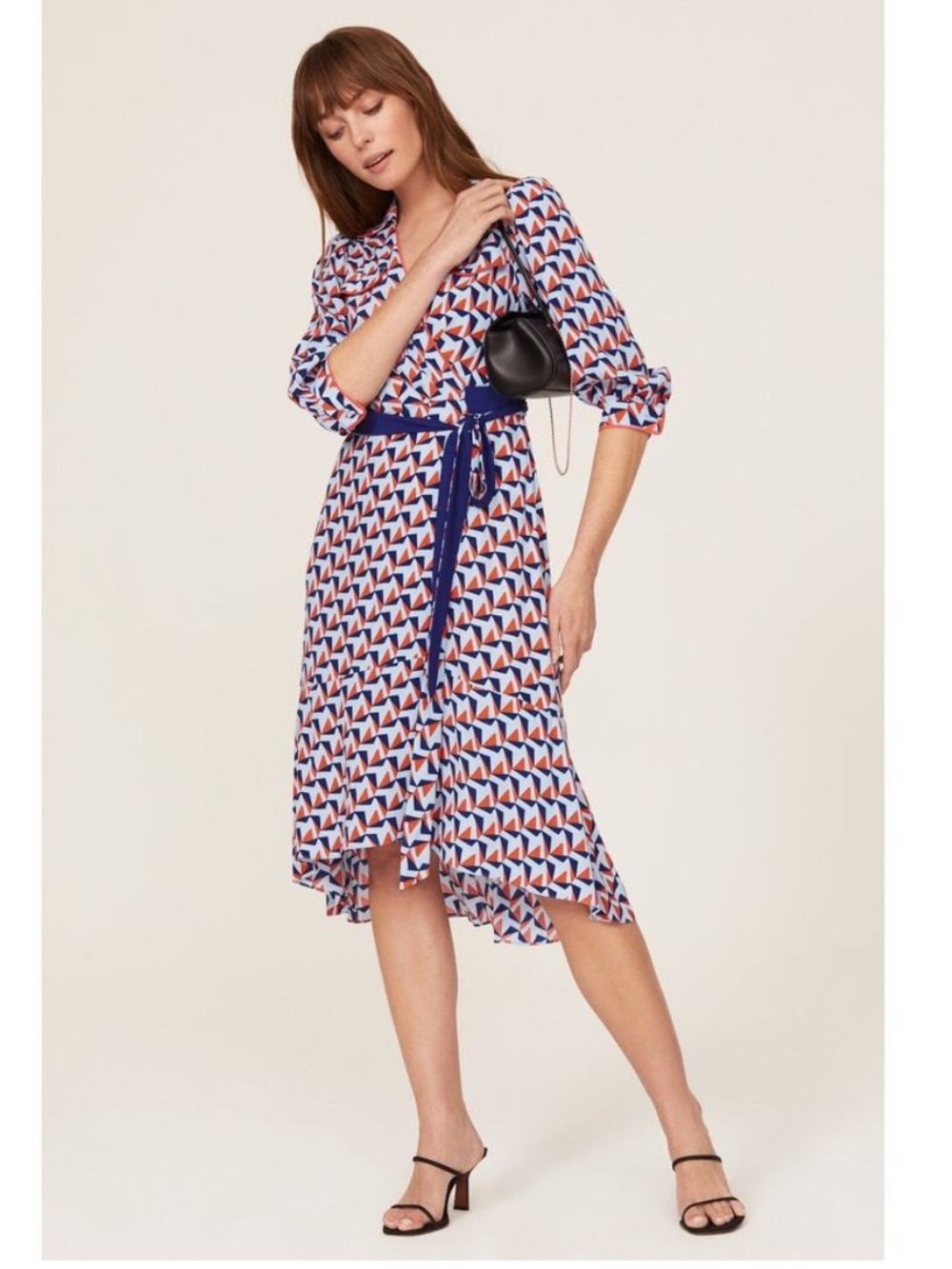 Diane Von Furstenberg Ana Wrap Dress, Size: 4